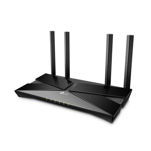 TP-LINK "AX3000 Dual-Band Wi-Fi 6 RouterSPEED: 574 Mbps at 2.4 GHz + 2402 Mbps at 5 GHzSPEC: 4× Antennas, MediaTek Dua 