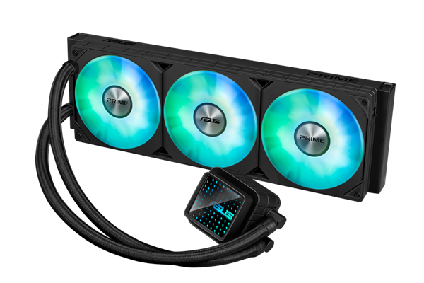 ASUS PRIME LC 360 ARGB kvapalinový chladič CPU, Aura Sync ARGB, 360mm 