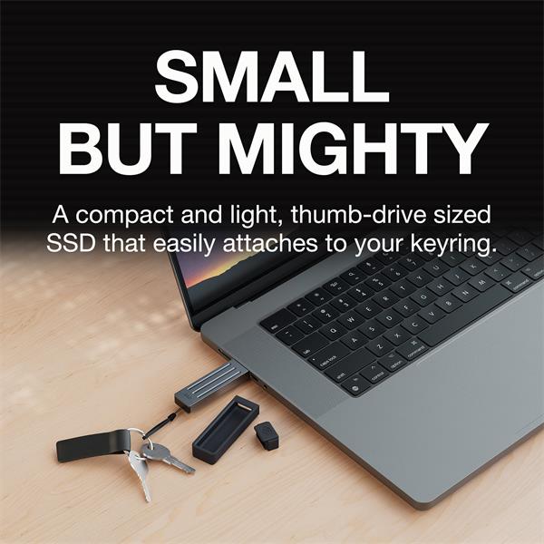 Seagate Ultra Compact SSD 2TB portable USB-C, IP54, 1000MB/s  