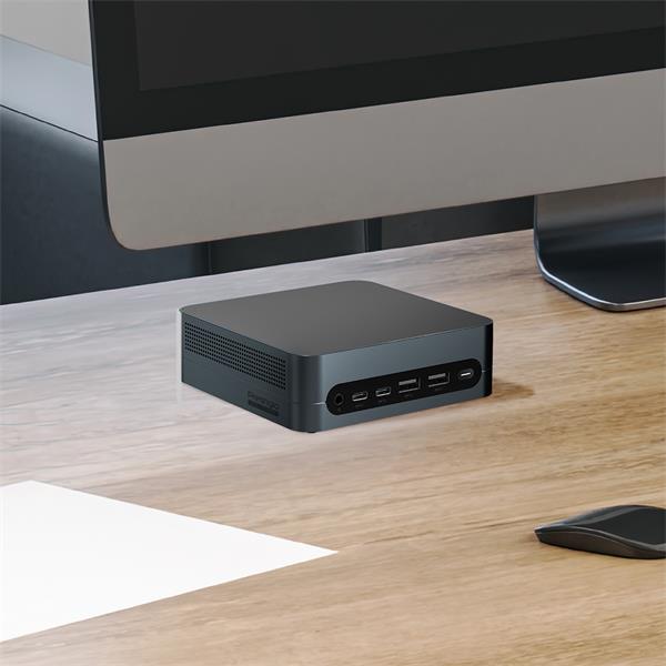 Prestigio Solutions Barebone  Mini PC, Alderlake i3-1215U 12Gen, GPU: Intel UHD,  bez RAM a ROM, ftpm Firmw, 