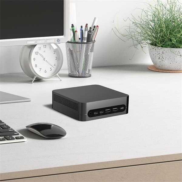 Prestigio Solutions Barebone  Mini PC, Alderlake i3-1215U 12Gen, GPU: Intel UHD,  bez RAM a ROM, ftpm Firmw, 