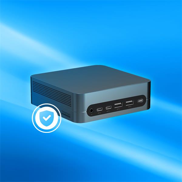 Prestigio Solutions Barebone  Mini PC, Alderlake i5-1235u 12Gen, GPU: Intel Iris Xe, 1,2 GHz, bez RAM a ROM, ftpm Firmw, 