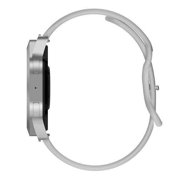 Canyon Hexagon 88, smart hodinky, BT, fareb. AMOLED displej 1,43", vodotes. IP67, multišport. režim, strieborné 