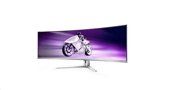 Philips 49M2C8900L/00 48,9" QD-OLED 5120x1440 MEGA:1 0,03ms 1000 DP HDMI USB-C (90W) repro šedý 