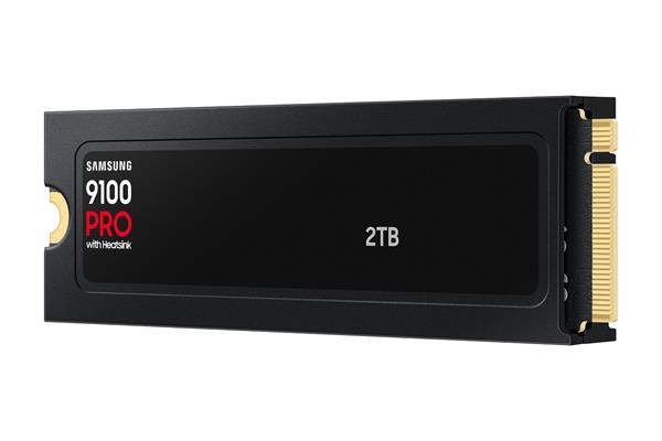 Samsung SSD 9100 PRO Series 2TB M.2 PCIe, r14700MB/s, w13300MB/s, s chladičom 