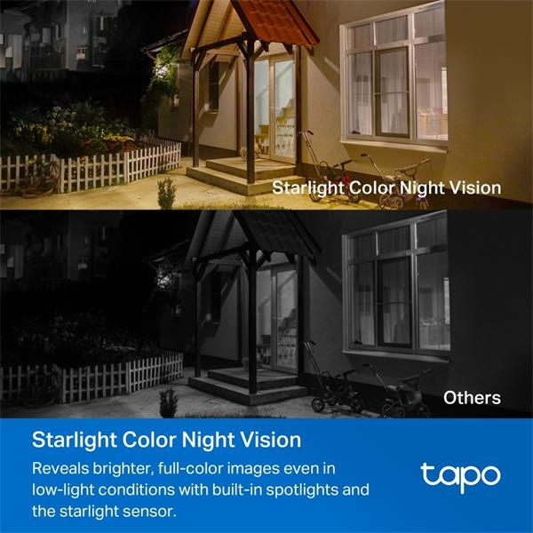 TP-LINK "Wire-Free Indoor/Outdoor Security CameraSPEC:4K UHD (3840x2160), H.265/H.264 Supported, 16x UHD Digital Zoom,  