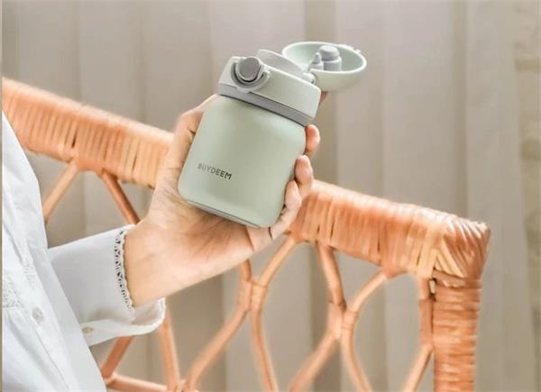 BUYDEEM Nerezová termoska 200 ml, model TAN200, farba  zelená 