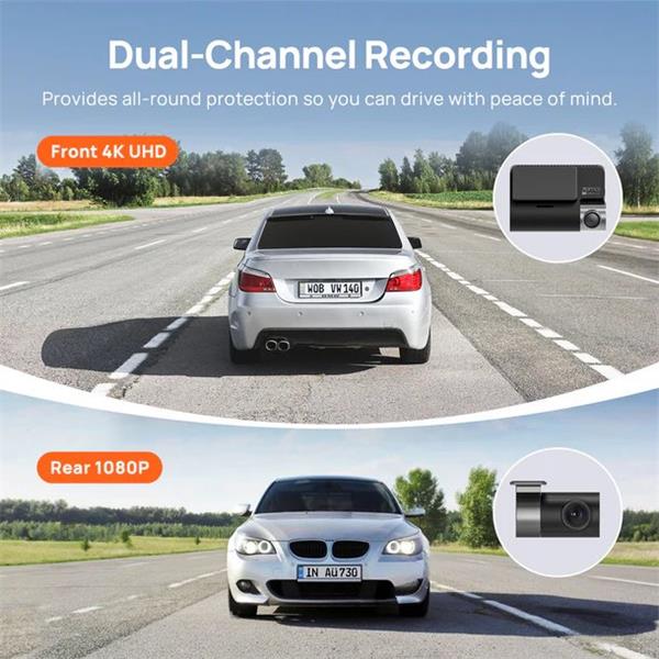 70mai 4K A800s Dash Cam 