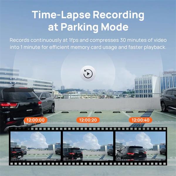 70mai 4K A800S Dash cam + backup camera RC06 
