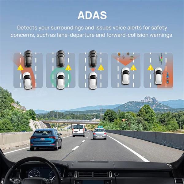 70mai 4K A800S Dash cam + backup camera RC06 
