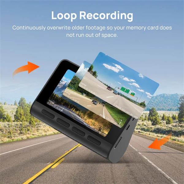 70mai 4K A800S Dash cam + backup camera RC06 