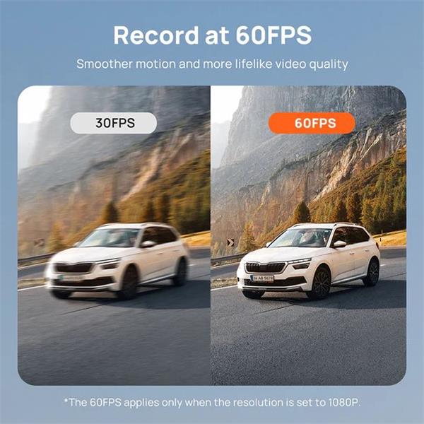70mai 4K A810 Dash cam + backup camera RC12 