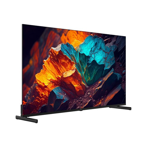 KIVI TV 50U720QB, PRIME  E5 QLED, 50", UHD, SMART, Google TV, 2025, Vyrobené v CZ, Čierna   