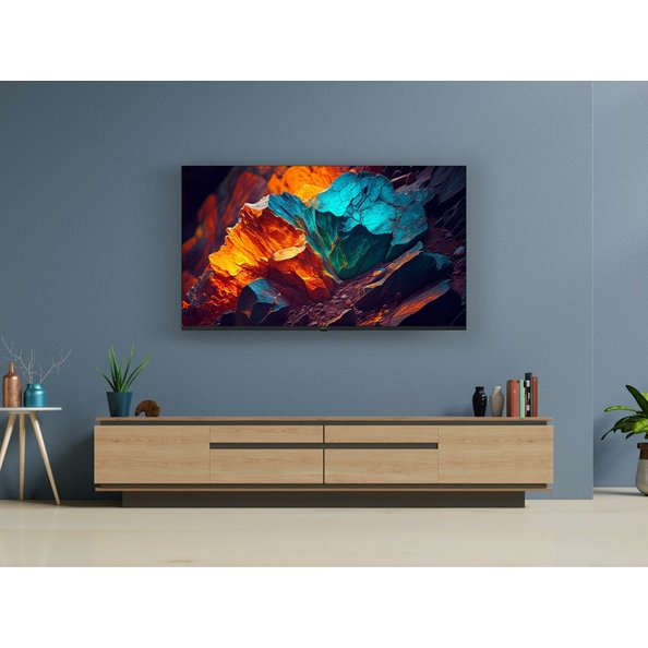 KIVI TV 50U720QB, PRIME  E5 QLED, 50", UHD, SMART, Google TV, 2025, Vyrobené v CZ, Čierna   