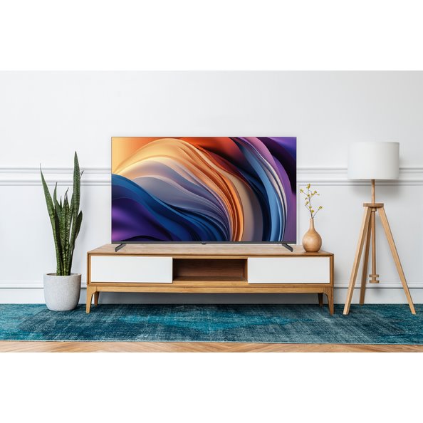 KIVI TV 50U710QB, 50" UHD,OPTIMA  L5 HDR, SMART GOOGLE TV, Vyrobene v CZ, Cierna 