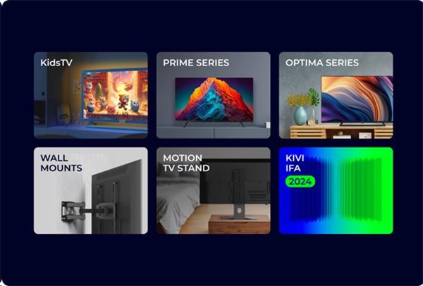 KIVI TV 40F710QB, 40" FHD, OPTIMA  L5 HDR, SMART GOOGLE TV, Vyrobene v CZ, Cierna 