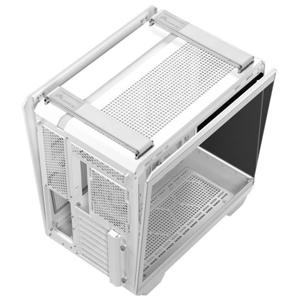 ASUS TUF GAMING GT502 HORIZON TG ARGB WHITE 4x ARGB LED fan, ATX, biela 