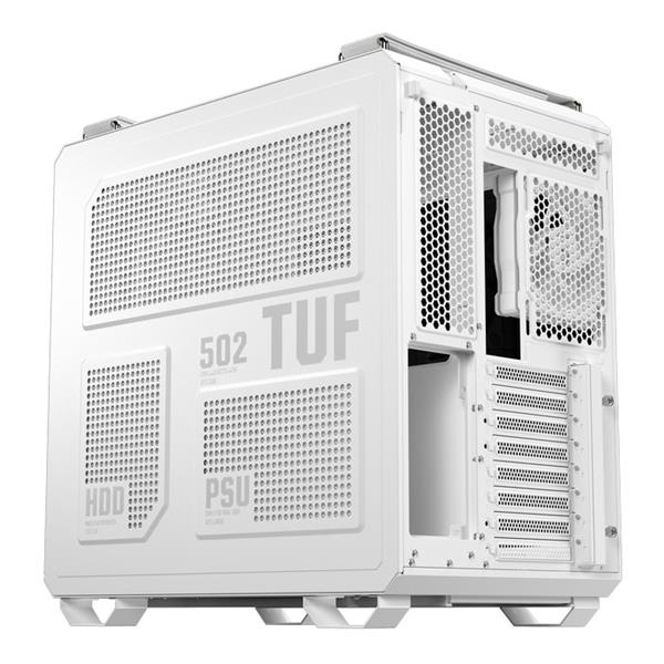 ASUS TUF GAMING GT502 HORIZON TG ARGB WHITE 4x ARGB LED fan, ATX, biela 