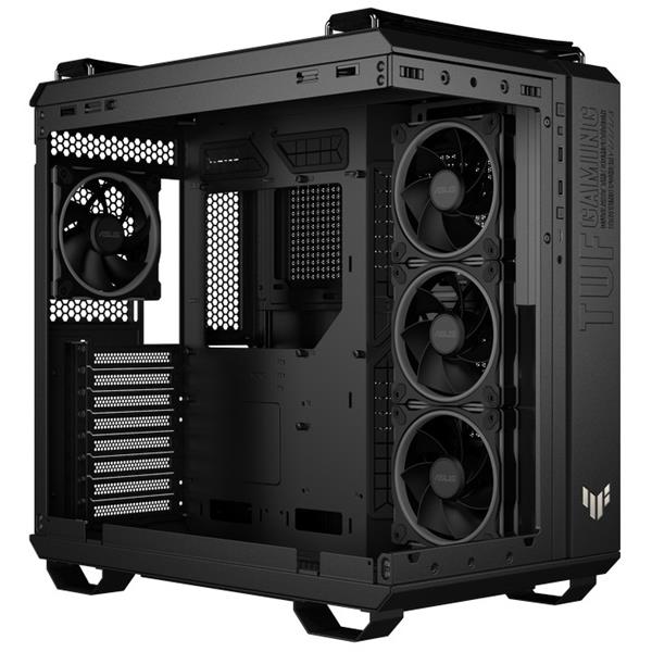 ASUS TUF GAMING GT502 HORIZON TG ARGB BLACK 4x ARGB LED fan, ATX, čierna 