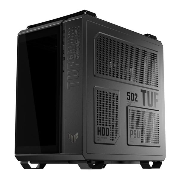 ASUS TUF GAMING GT502 HORIZON TG ARGB BLACK 4x ARGB LED fan, ATX, čierna 