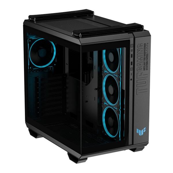 ASUS TUF GAMING GT502 HORIZON TG ARGB BLACK 4x ARGB LED fan, ATX, čierna 