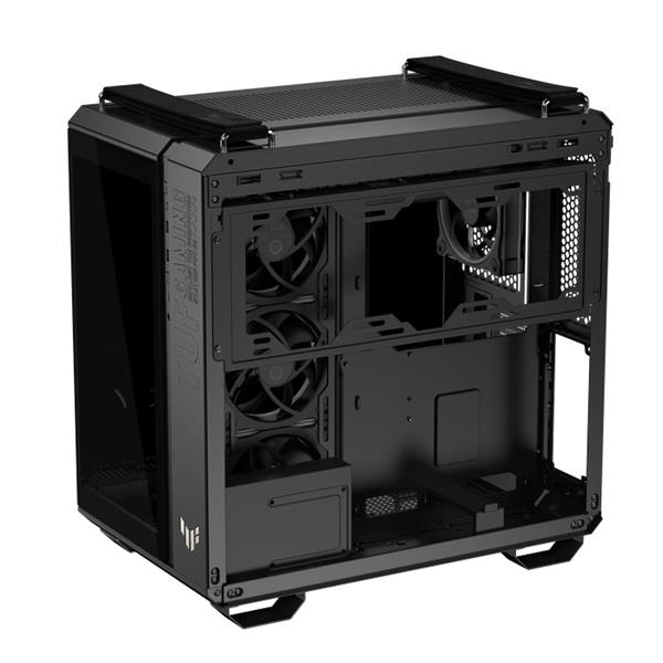 ASUS TUF GAMING GT502 HORIZON TG ARGB BLACK 4x ARGB LED fan, ATX, čierna 