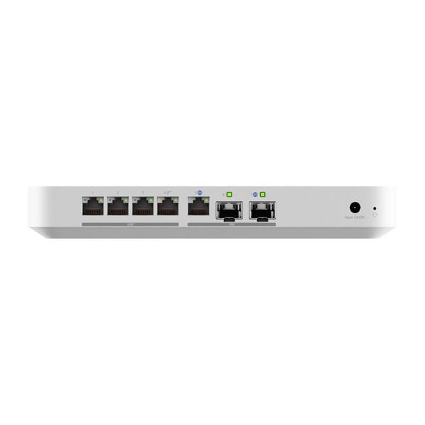 Ubiquiti Desktop 10G independent gateway with integrated 4-port 2.5 GbE switch 