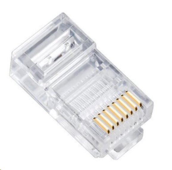 UTP konektor CNS 8P8C Cat6, EZ Type, bal. 100 Ks 