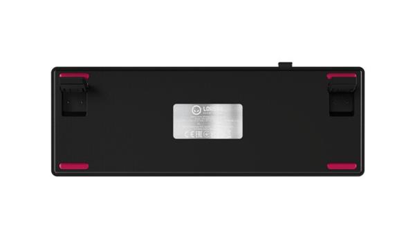 Lorgar KBP70MW, Profi bezdrôtová mechanická herná klávesnica, Wireless 2.4 GHz/ BT 5.0/káblová, US layout, čierna 