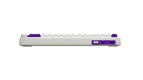 Lorgar KBP70MW, Profi bezdrôtová mechanická herná klávesnica, Wireless 2.4 GHz/ BT 5.0/káblová, US layout, biela 
