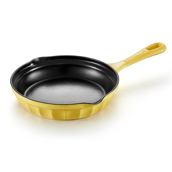 BUYDEEM Liatinová panvica  21 cm, model CP542, Farba žltá 