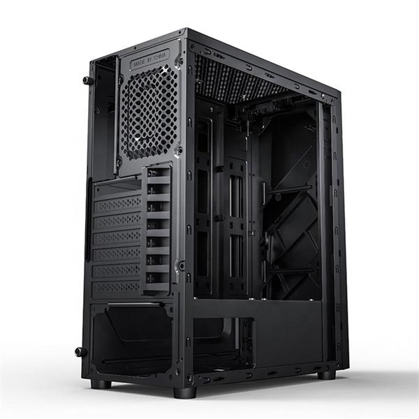 1stCOOL MONSTER EVO, skrinka ATX, 2x RGB ventilátor, USB3.0, čierna 