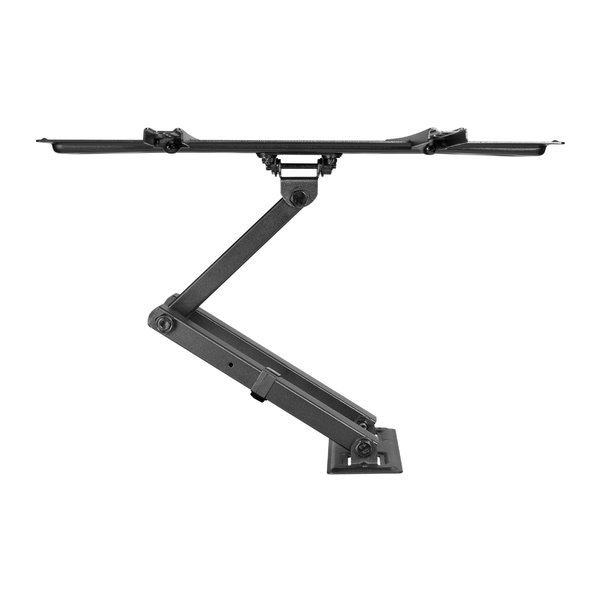 KIVI TV otočný držiak, dve ramená, VESA 100-400 , 32 - 55", čierny 