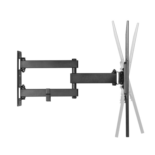 KIVI TV otočný držiak, dve ramená, VESA 100-400 , 32 - 55", čierny 