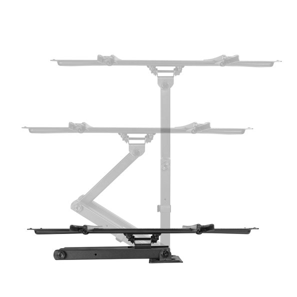 KIVI TV otočný držiak, dve ramená, VESA 100-400 , 32 - 55", čierny 