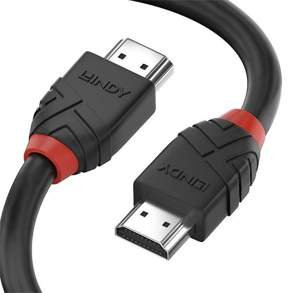 Lindy Kábel USB 2.0 A-MINI-B 5pin M/M 2m, High Speed, čierny, Anthra Line 