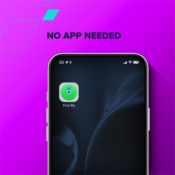 Canyon OnTag 1, antilost tracker, pracuje s appkou Apple Find My Network, Apple certifikovaný, biely 