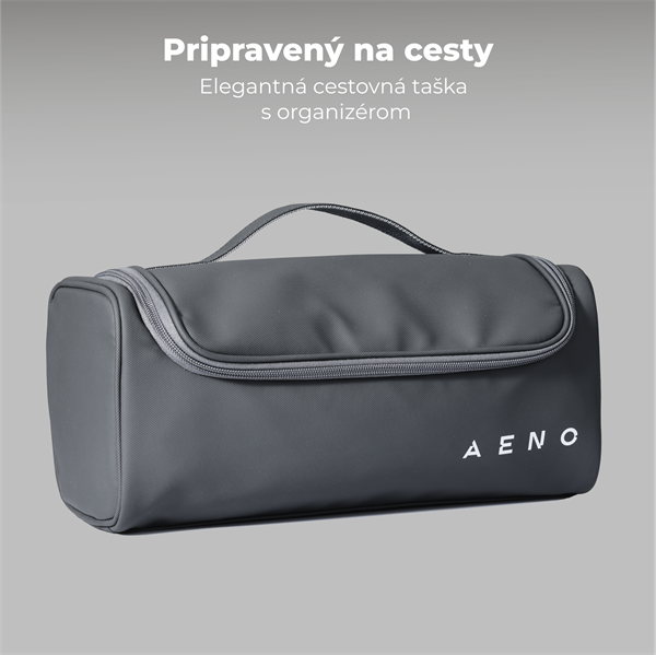 AENO AI ProDryer Fén HD5 čierny, 100km/h, Hlasové ovl., ionizátor, AI, NTC, Gravity/Infra senzor, 67 dB, LED 