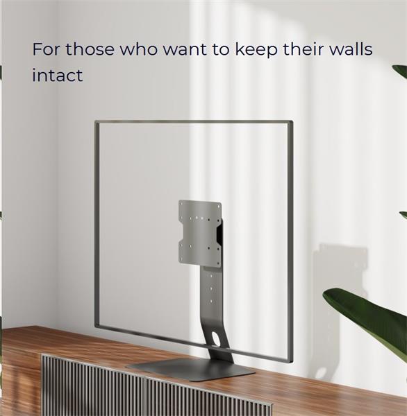 KIVI TV otočný stojan na stol, VESA max 400-400 , 32 - 55", čierny 