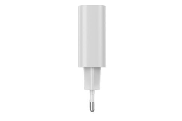 Canyon OnCharge 30CL, univerzálna cestovná nabíjačka do steny 1x USB-C, 30W PD, biela 