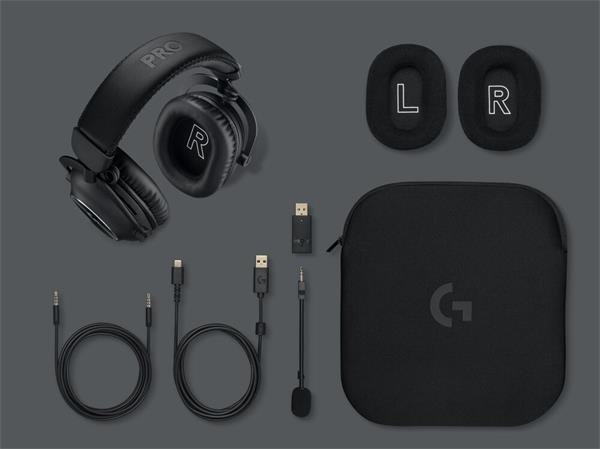 Logitech® G PRO X SE Wired Gaming Headset-BLACK-USB 