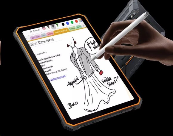 Blackview Active 8 Pro Rugged Tab 8GB/256GB, 10,36" FHD IPS MT6878 Octa-core, 16/48 MP,  22000 mA, oranžový 
