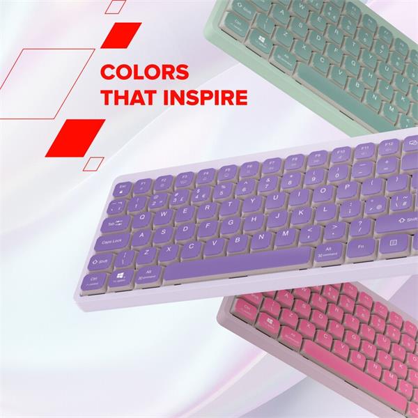 Canyon OnType 10, klávesnica, mechanická, USB, multimediálna, zelená 