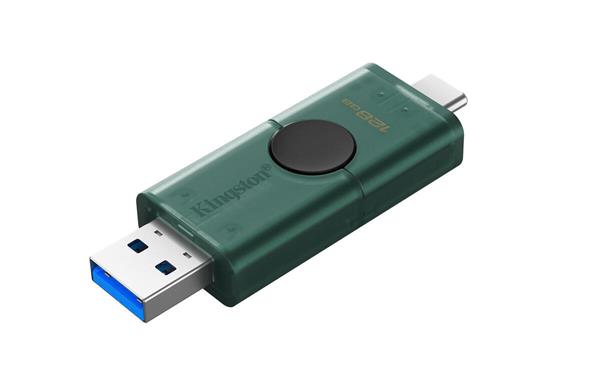 128 GB . USB 3.2 kľúč . Kingston DataTraveler Duo G2, USB-A / USB-C 