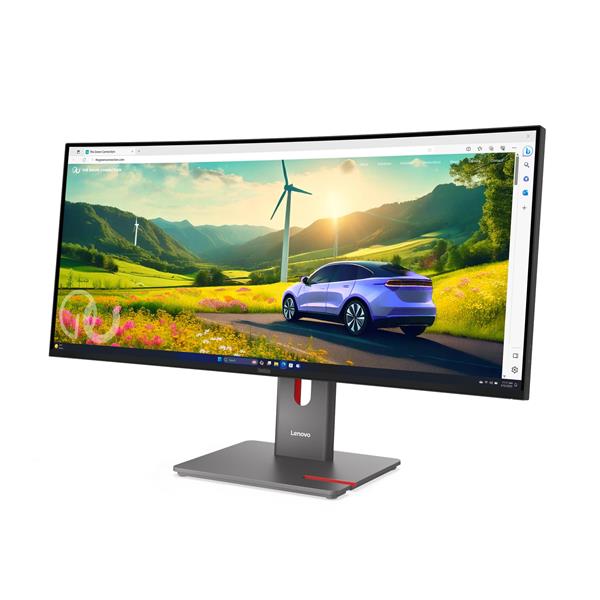 Lenovo P34WD-40 34" 3440x1440 2000:1 350cd 4ms HDMI+DP+USB+USB-C+RJ45 dock PD140W repro webcam 3y 