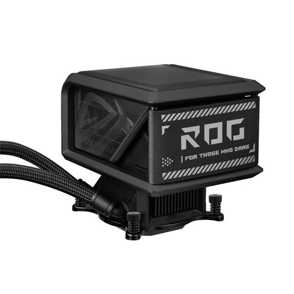 ASUS ROG RYUO IV SLC 360 ARGB kvapalinový chladič CPU, AMOLED display, Aura Sync ARGB 