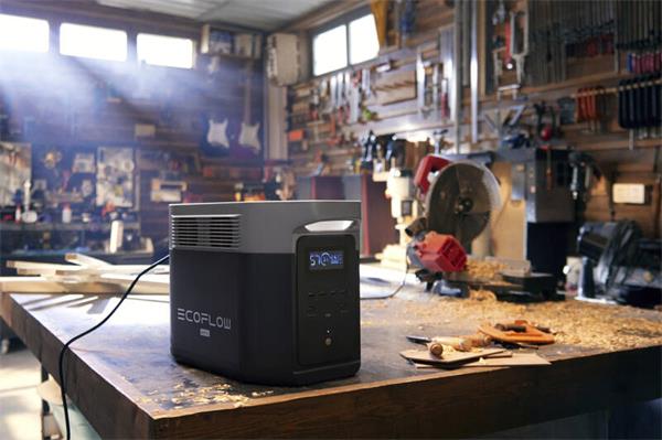 EcoFlow DELTA 2 Max bateriové stanice,  kapacita 2048 Wh,  výkon 2400 W,  druhá generace 