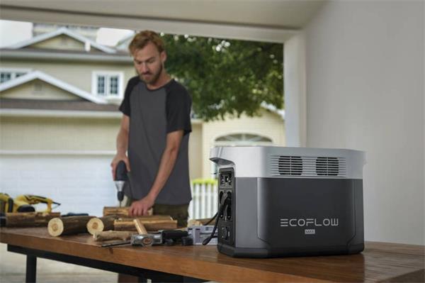 EcoFlow DELTA 2 Max bateriové stanice,  kapacita 2048 Wh,  výkon 2400 W,  druhá generace 
