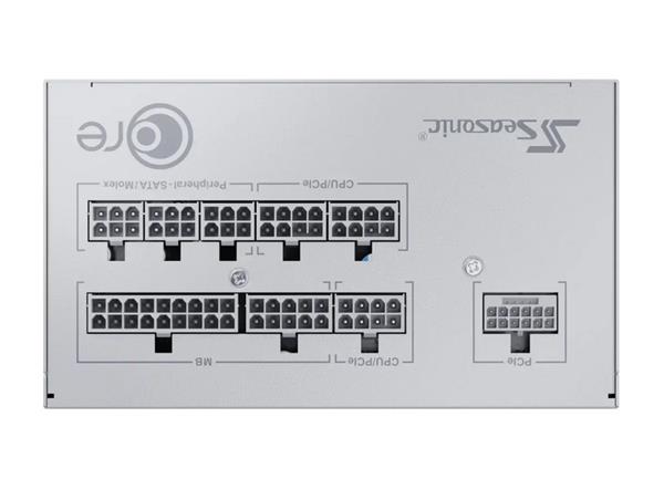 Zdroj 850W, Seasonic Core GX-850 WHITE ATX3.1 80Plus Gold, modular 
