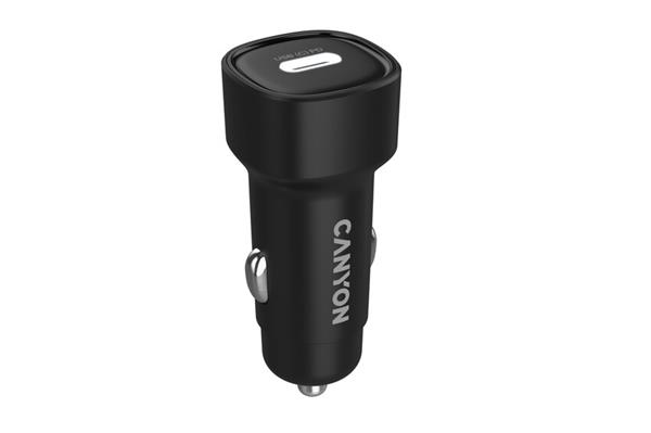 Canyon OnDrive 30, univerzálna autonabíjačka, 1x USB-C, výkon 30 W 
